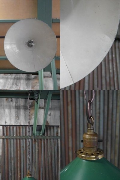 画像3: アンティーク　メタル　吊り下げランプ