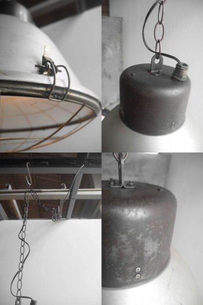 画像2: アンティーク　インダストリアル　吊り下げランプ