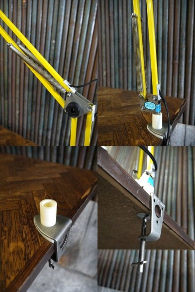 画像3: ビンテージ　クランプ式　デスクランプ